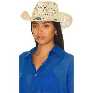 8 Other Reasons Coastal Cowboy Hat in Straw New Womens Western